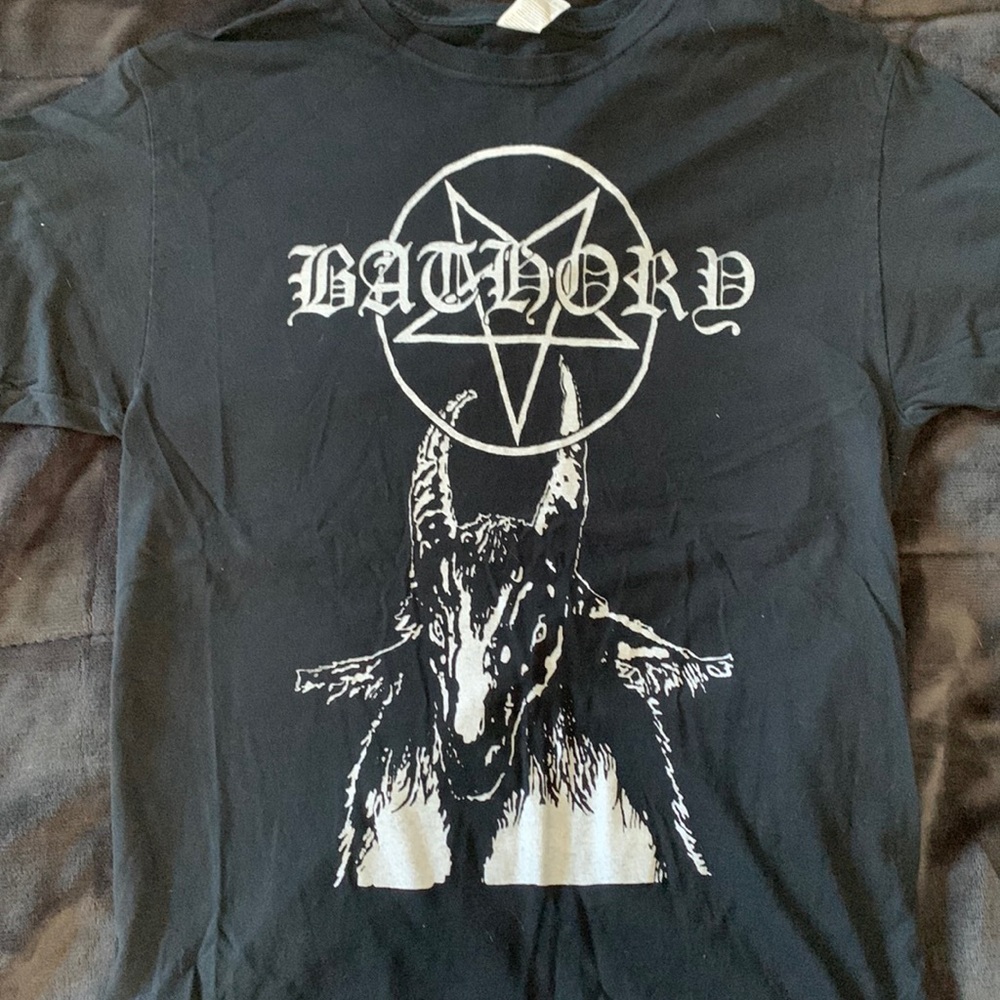 Bathory black metal T-shirt